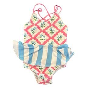 SweetHoney Toddler Girl Skirted One Piece Swimsuit Size 2T